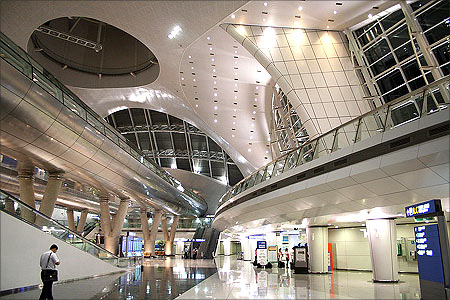 Incheon International Airport, South Korea.
