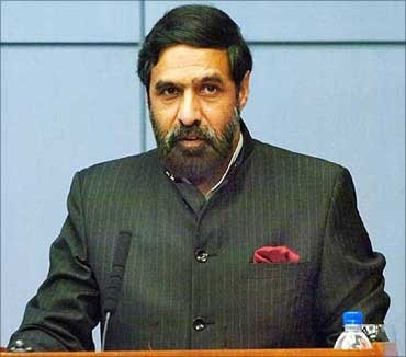 Commerce and Industrial Promotion minister Anand Sharma