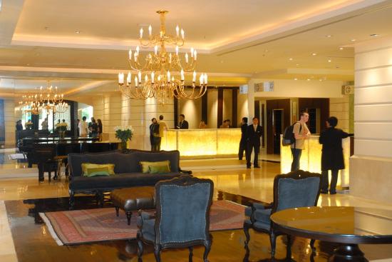 A Lebua hotel lobby.