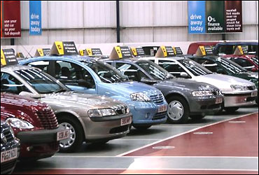 Car companies to sell 1-3% less vehicles
