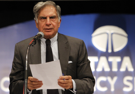 Chairman Ratan Tata.