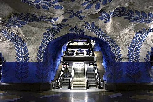 Stockholm Metro.