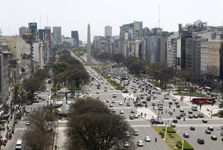 Overview of Buenos Aires.