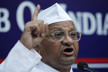 The magazine takes a wide angle view of how to fight corruption. Anna Hazare is the force behind the Lokpal bill.