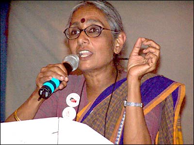 Aruna Roy is one of the founders of the School for Democracy.