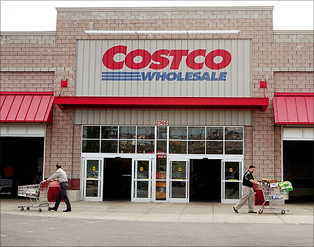 Costco Wholesale  shop.