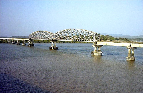 Konkan Railway bridge.