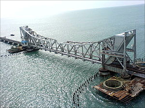 Annai Indira Gandhi Bridge.