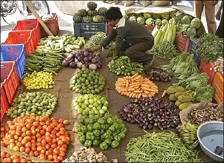 Food inflation plunges to six-year low of 0.42%