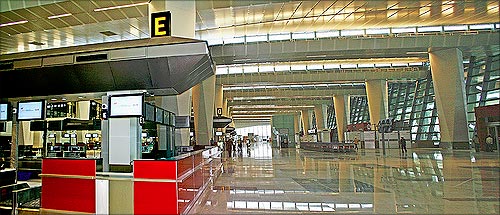 New Delhi International Airport.