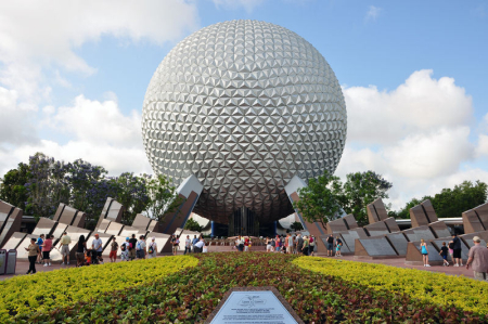 Epcot in Florida.