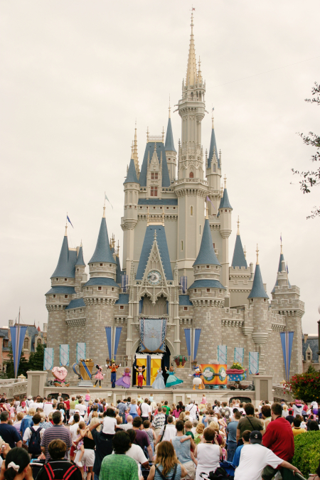 Magic Kingdom in Disney World in Orlando, Florida.