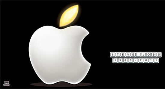 Tribute to Steve Jobs.