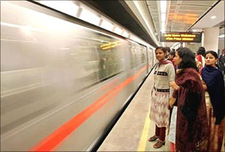Delhi Metro.