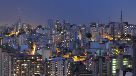 Sao Paulo is ranked fifth.