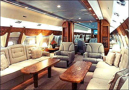Boeing Business Jet 2 interior.