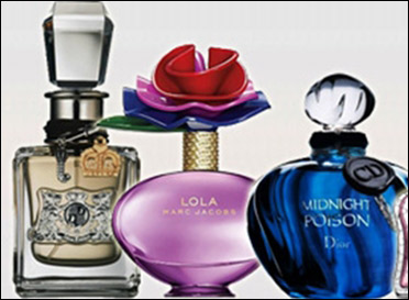 Perfumes on offer.