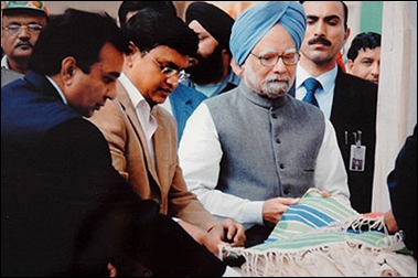 Prime Minister Manmohan Singh at Tihar jail.