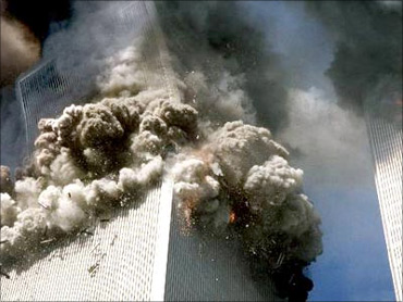 9/11 attacks hit the US economy.