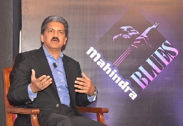 Anand Mahindra, chairman and managing director of Mahindra and Mahindra