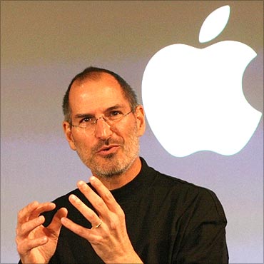 Apple boss Steve Jobs.