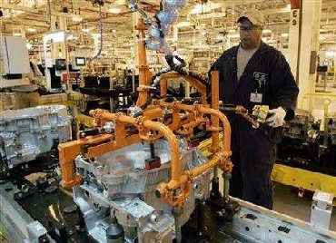 A General Motors Corp factory