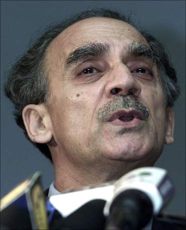 Former Telecom Minister Arun Shourie.