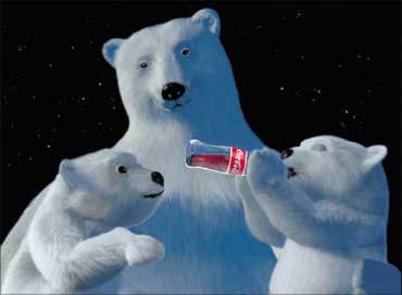Coke's Christmas promotion.
