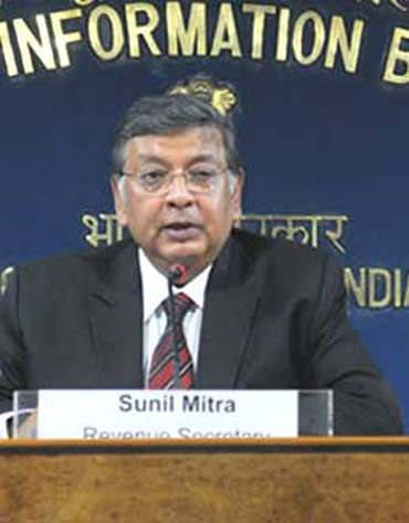 Revenue secretary Sunil Mitra.