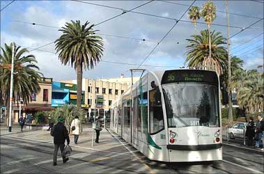 Melbourne is home to the world's largest tram network.