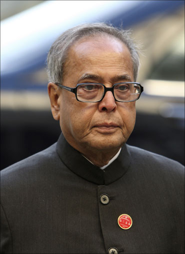Finance Minister Pranab Mukherjee.