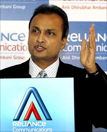 Reliance Communications chairman Anil Ambani