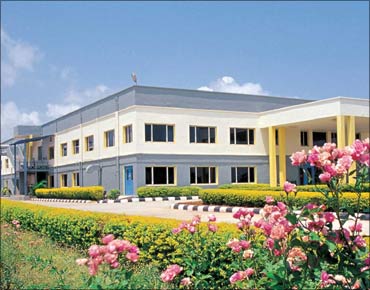 Bharat Biotech campus at Genome Valley, Hyderabad.