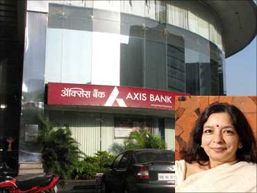 Inset: Shikha Sharma, CMD, Axis Bank.