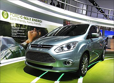 Ford C-max Energi hybrid car.