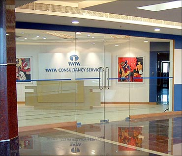 Tata Consultancy Services office.