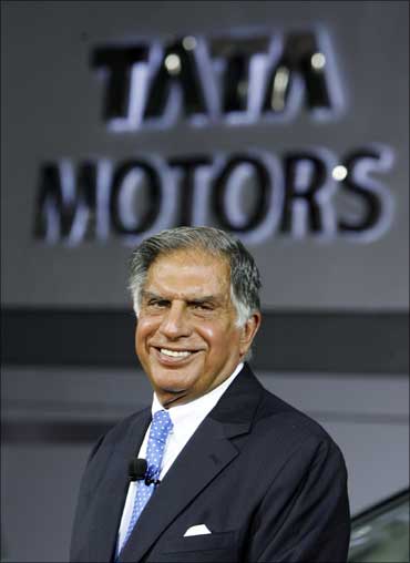 Tata chairman Ratan Tata.