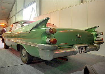 A vintage Dodge.