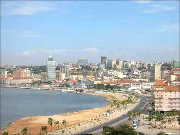 Angolan capital Luanda.
