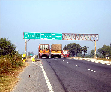 Ambala Chandigarh Expressway.