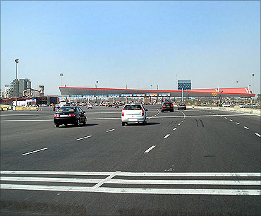 Delhi-Gurgaon Expressway.