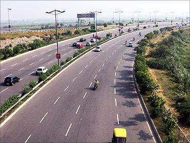 Noida-Greater Noida Expressway.