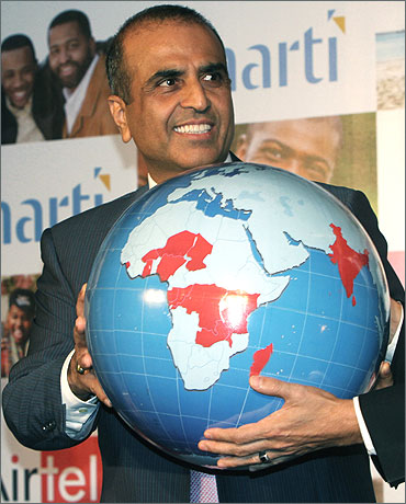 Chairman of Bharti Airtel Sunil Mittal.