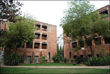 Dorms in old campus of IIM-A.