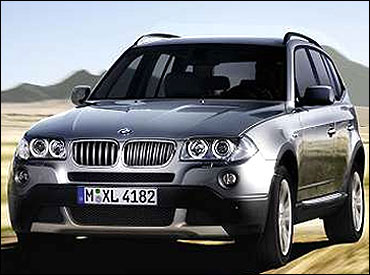 New BMW X3.