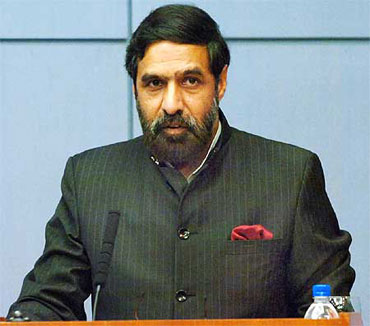 Current Commerce Minister Anand Sharma.