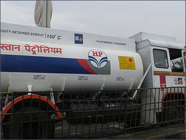HP oil tanker.
