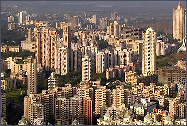 A residential area in Mumbai.