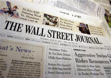 Wall Street Journal has a content partnership with Mint.