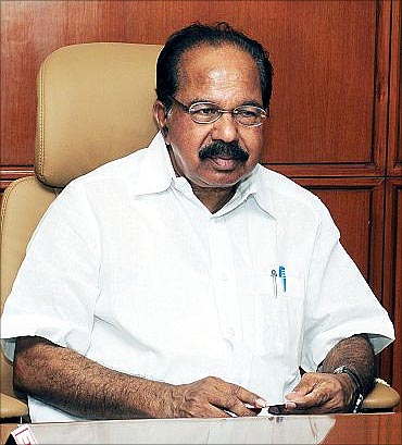 Corporate Affairs Minister Veerappa Moily.
